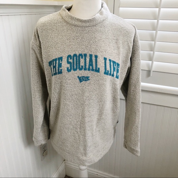 Woolly Threads Social Life Reverse Loop Sweatshirt - Picture 1 of 5